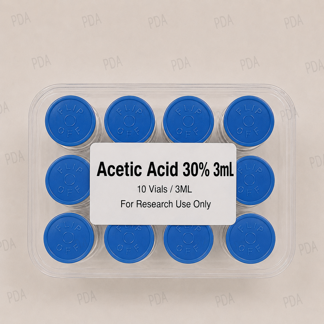Acetic Acid 30% 3mL