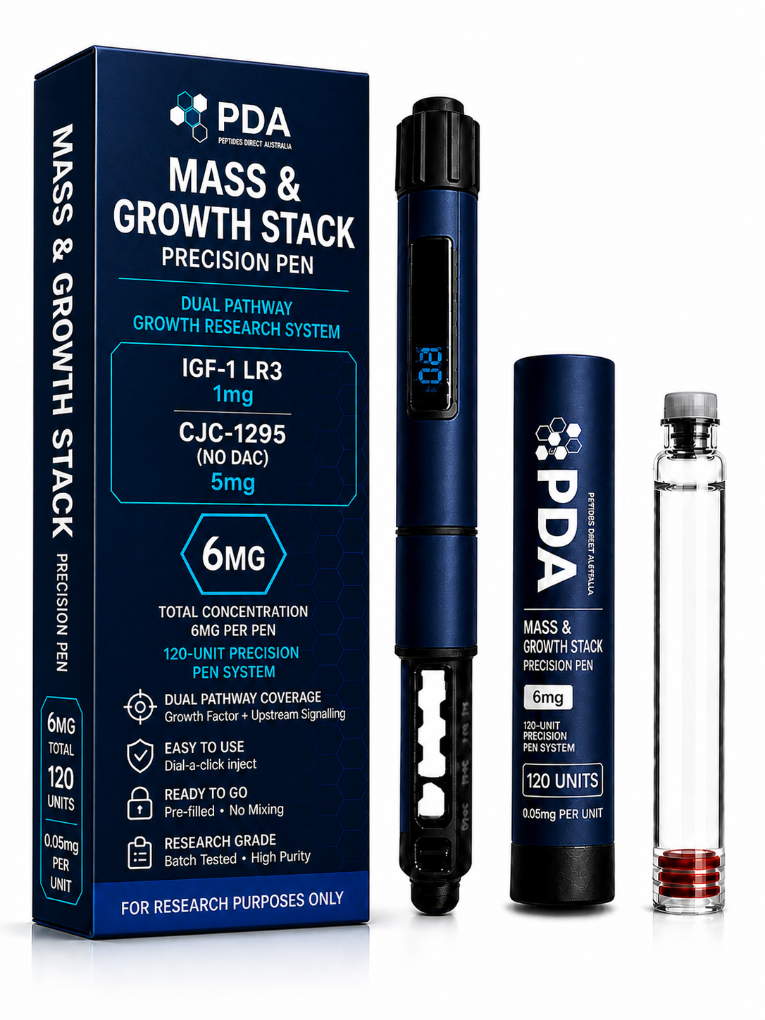 Mass & Growth Stack Precision Pen – 6mg