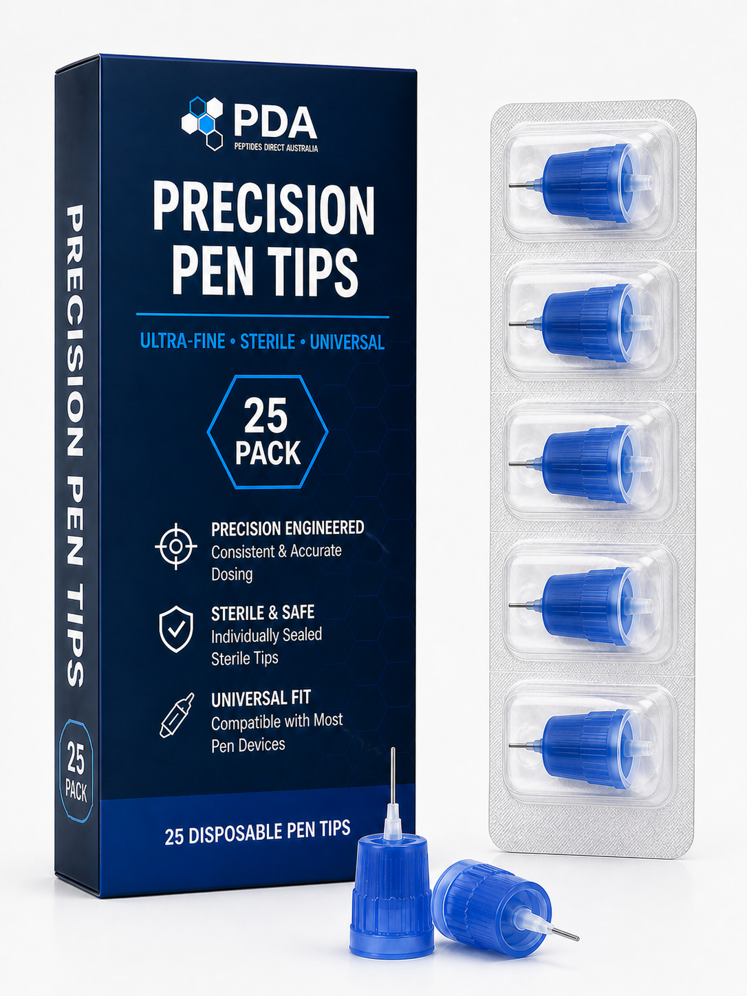 Precision Pen Tips – 25 Pack