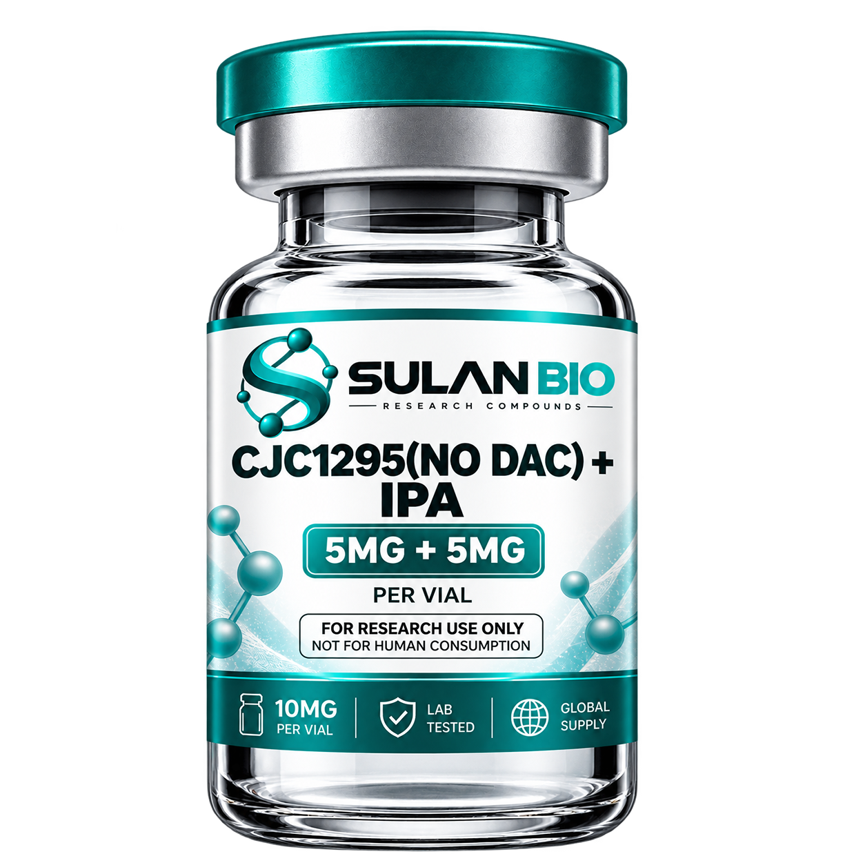 CJC-1295 no DAC + Ipamorelin research compound